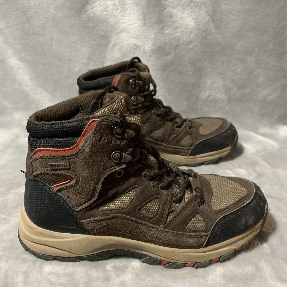 Denali Waterproof Hiking Boots‎ Mens Size 6 Brown Trail Mid Outdoor A16U121A-1